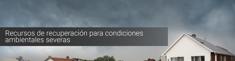 Recursos de recuperación para condiciones ambientales severas